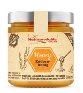 Zedernhonig (500g) Honigtau Honig Cedar